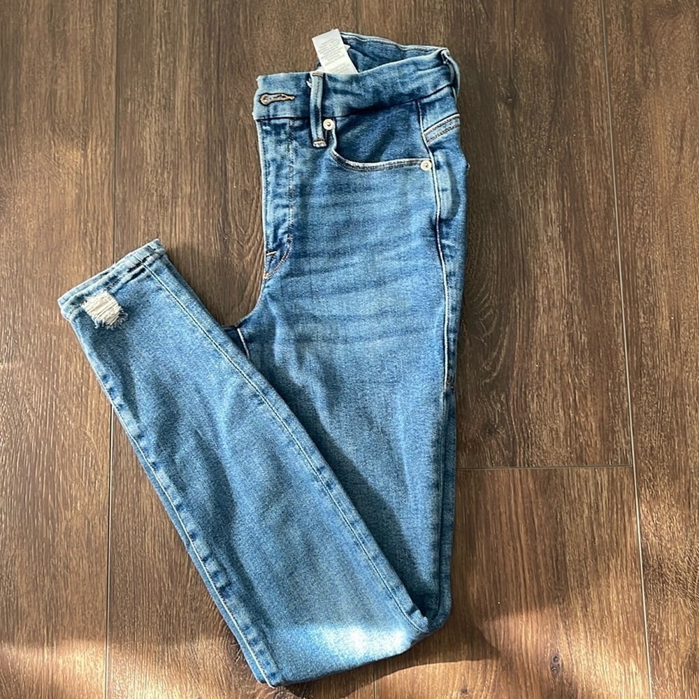 Good American Skinny Fit Jeans Size 0|25 - Picture 2 of 6